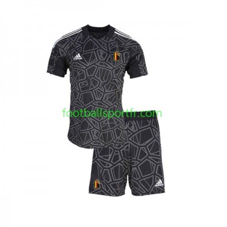 Tenue Belgique Gardien Enfant Domicile World Cup 2022 Maillot de Foot